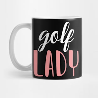 golf lady - golf girl Mug